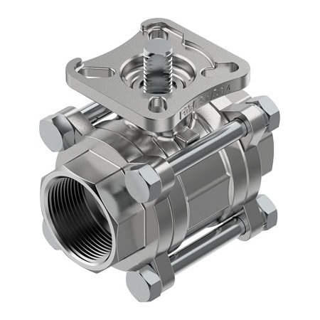 Festo Ball Valve VZBE-11/2-T-63-T-2-F0507-V15V15 VZBE-11/2-T-63-T-2-F0507-V15V15